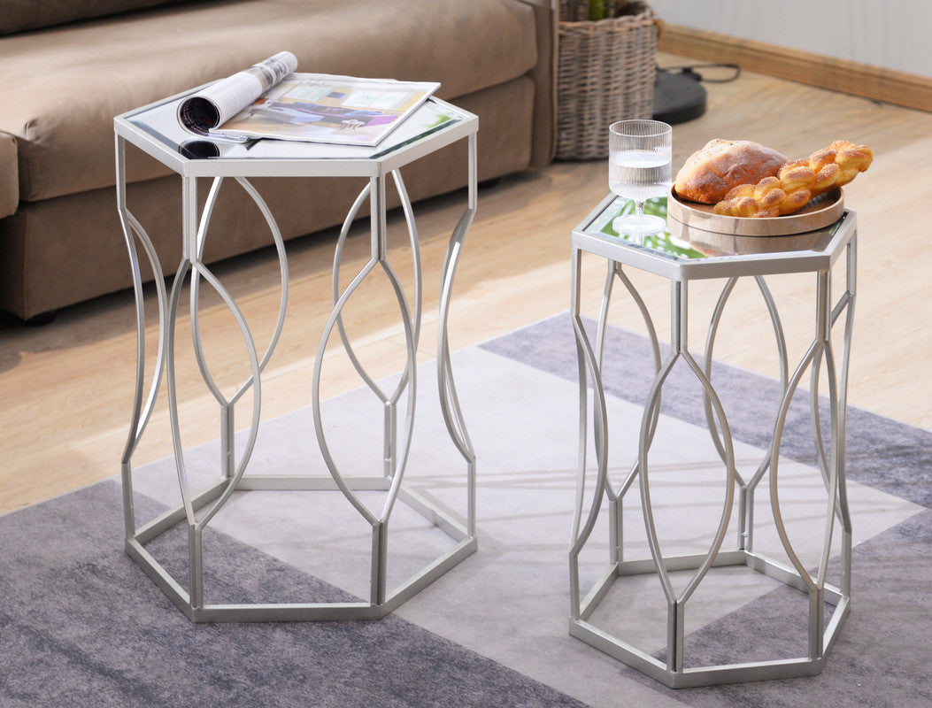 Silver Springs Nested Tables Set of 2