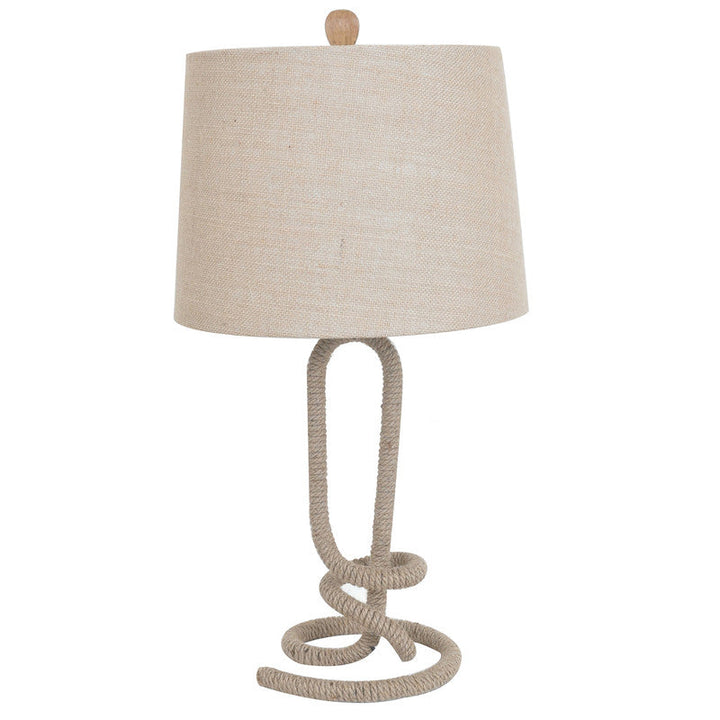 Twisted Rope Table Lamp