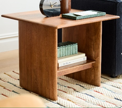 Milav Light Open Side Table