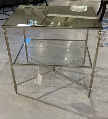 Henzler Square Lamp Table - 66x60 CM