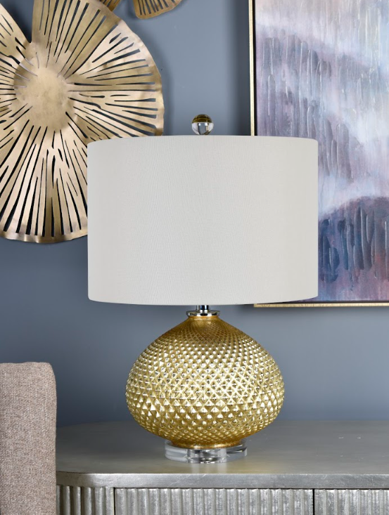 Crystal Base Table Lamp