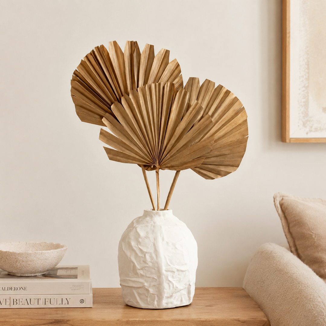 Malar gold sun palms set of 3