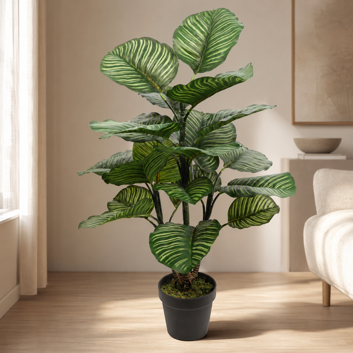 Artificial Calathea Rotundifolia 102CM Height