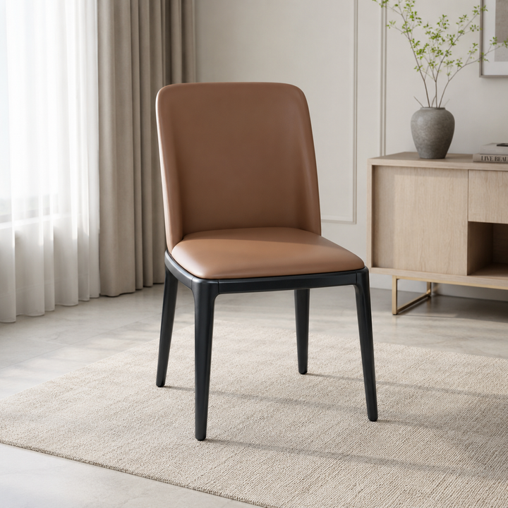 Brown Dining Chair wood legs