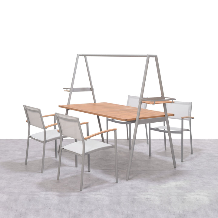 Copenhagen Grey Tipi rect. Table