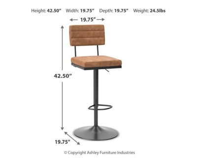 Strumford Bar  Height Bar Stool