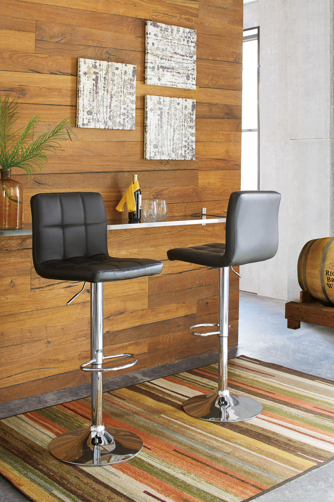 Tall UPH Swivel Barstool