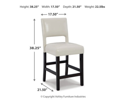 Leektree Counter Height Bar Stool