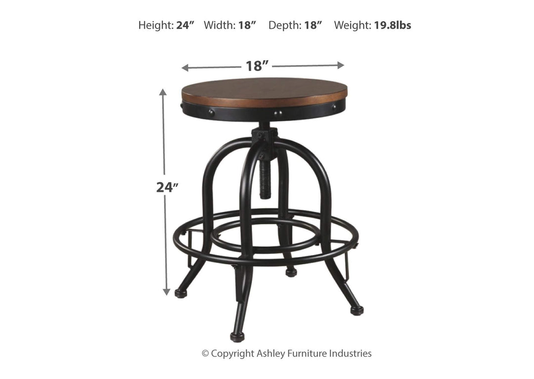 Valebeck Counter Height Bar Stool (44.45cm x 44.45cm)