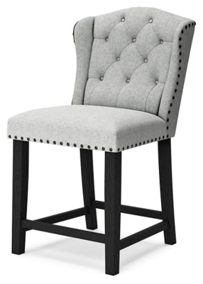 Jeanette Counter Height Bar Stool(D702-124)