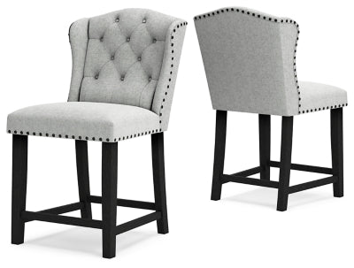 Jeanette Counter Height Bar Stool(D702-124)