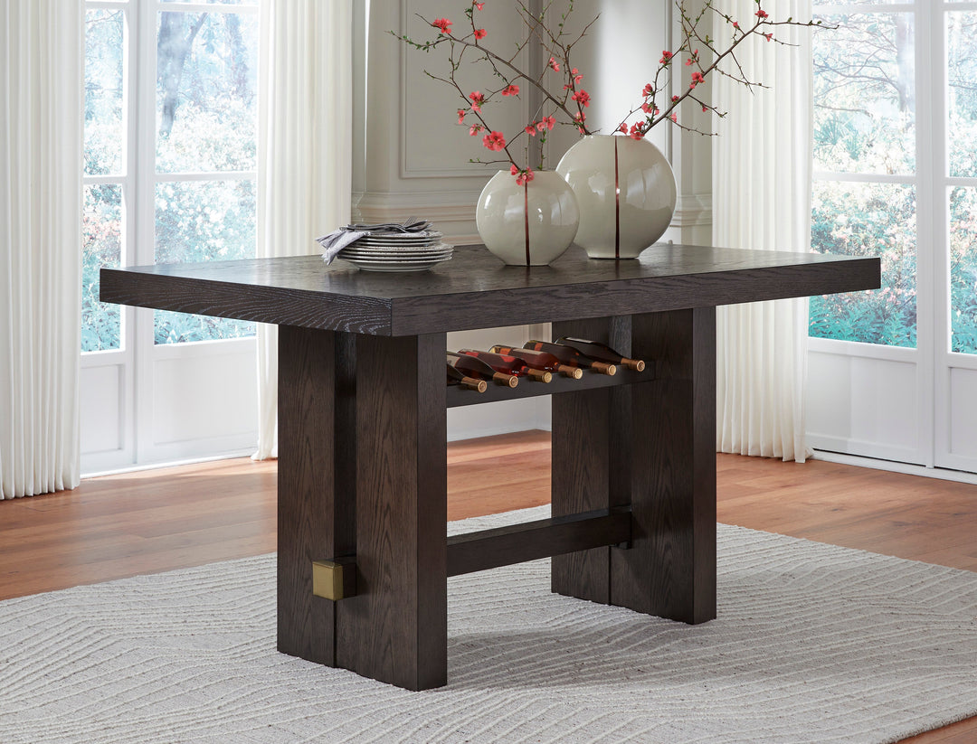 Burkhaus Counter Height Dining Table Set