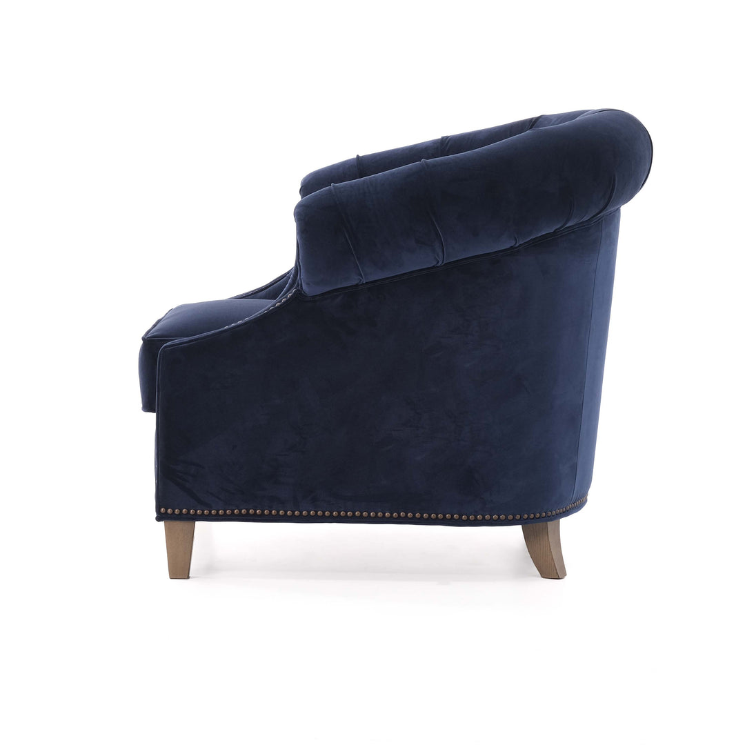 Amelia Velvet Accent Chair (96Cm)