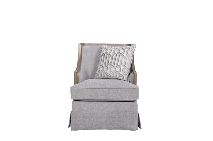 Harper Quartz Straight Chair Skirting