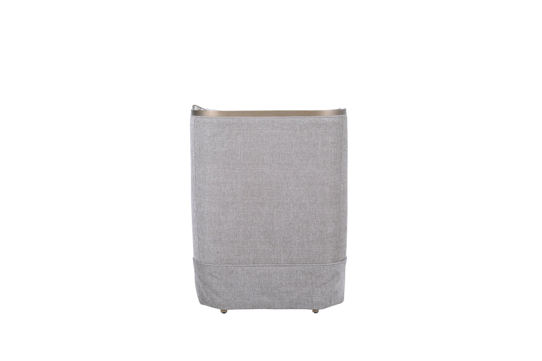 Harper Quartz Straight Chair Skirting