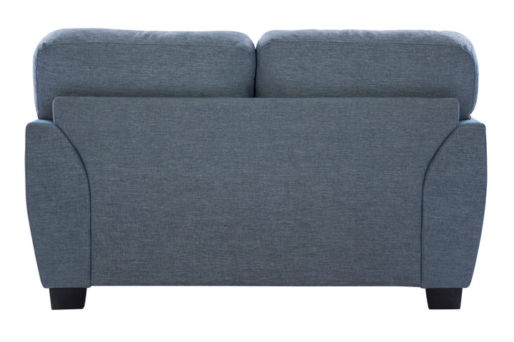 Denver Blue Loveseat (163cm)