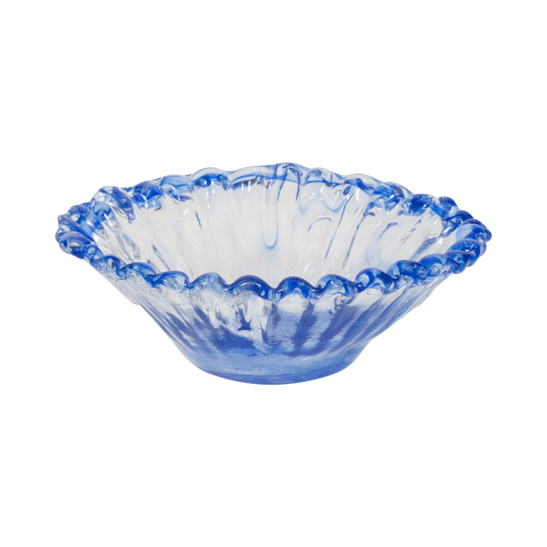 11" HARRISON LARGE BLUE BOWL