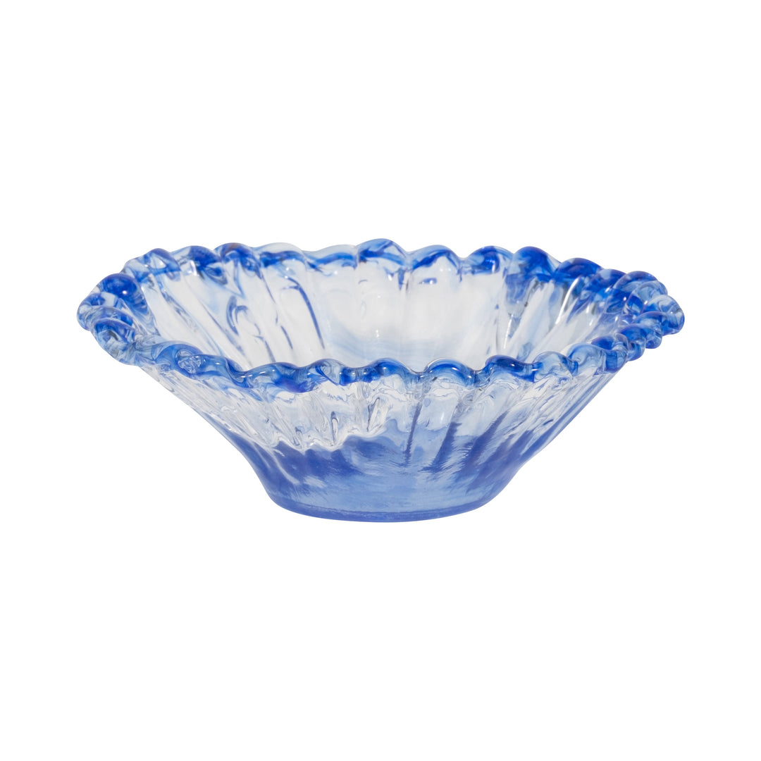 11" HARRISON LARGE BLUE BOWL