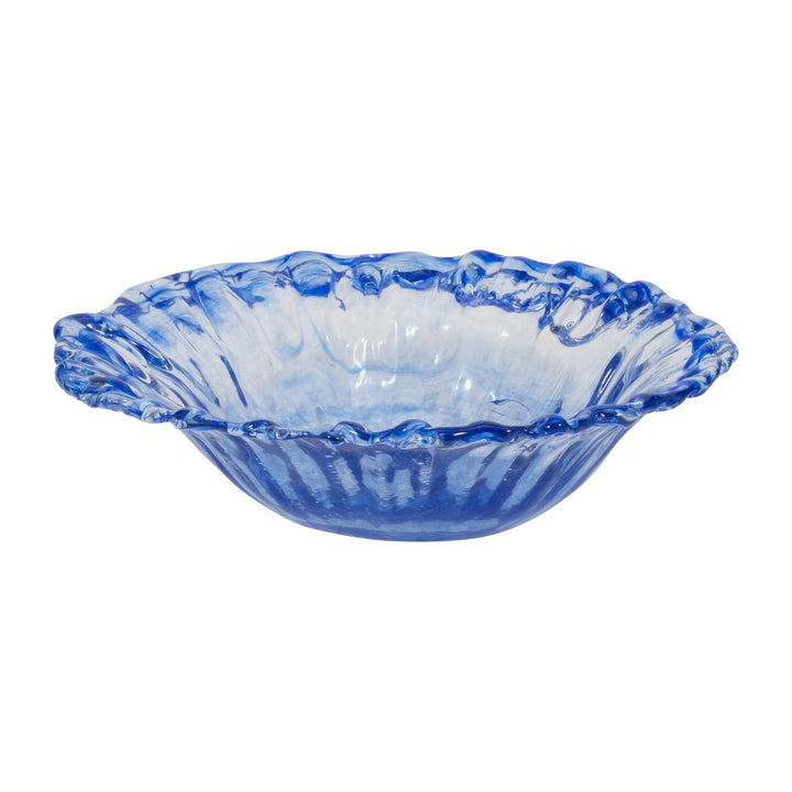 14" HARRISON LARGE BLUE BOWL