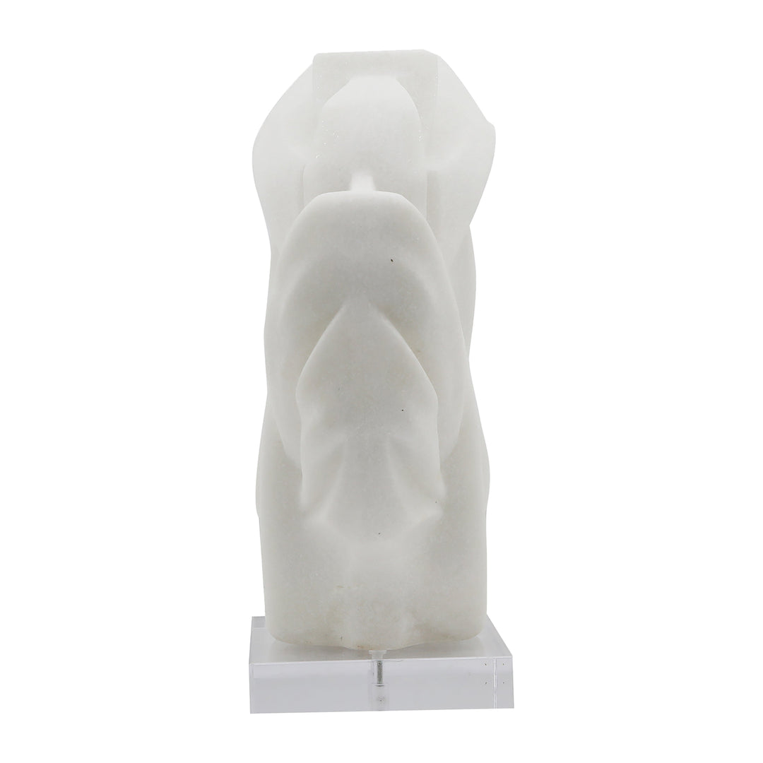 15" LAILA STATUARY, WHITE