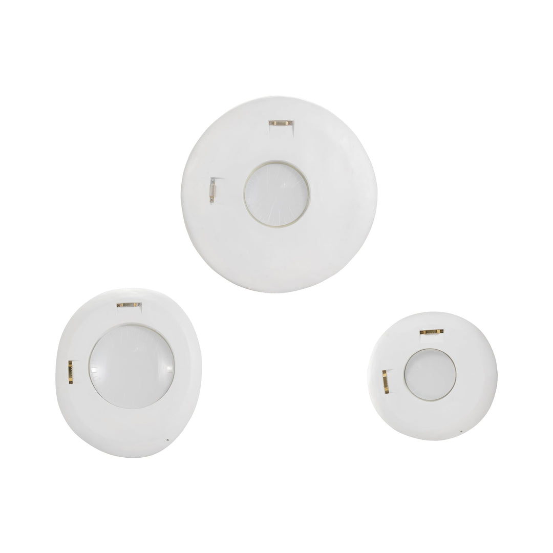 S/3 15/17/24" CRESCENDO DIMENSIONAL CONVEX MIRROR