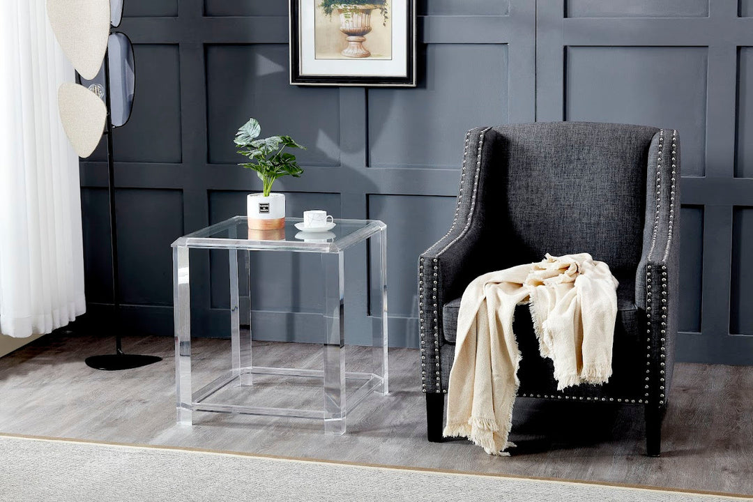 Morrigan Acrylic side table