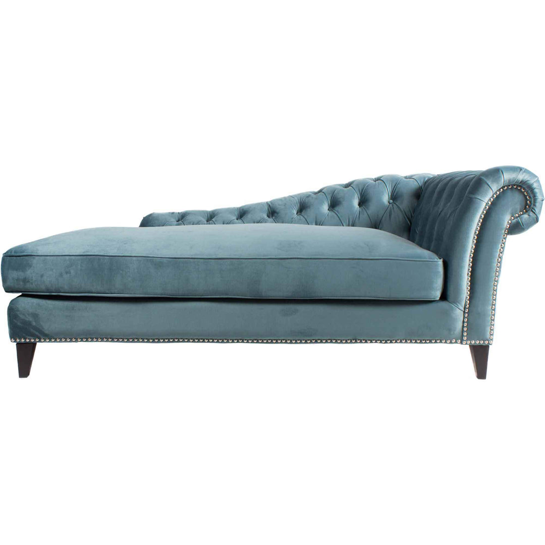 Bibiano Chaise Velvet Blue