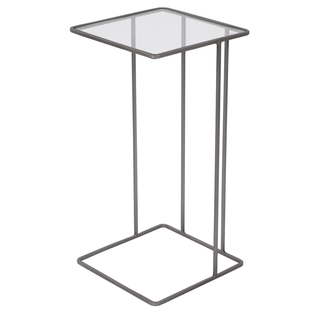 Cadmus Accent Table, Pewter