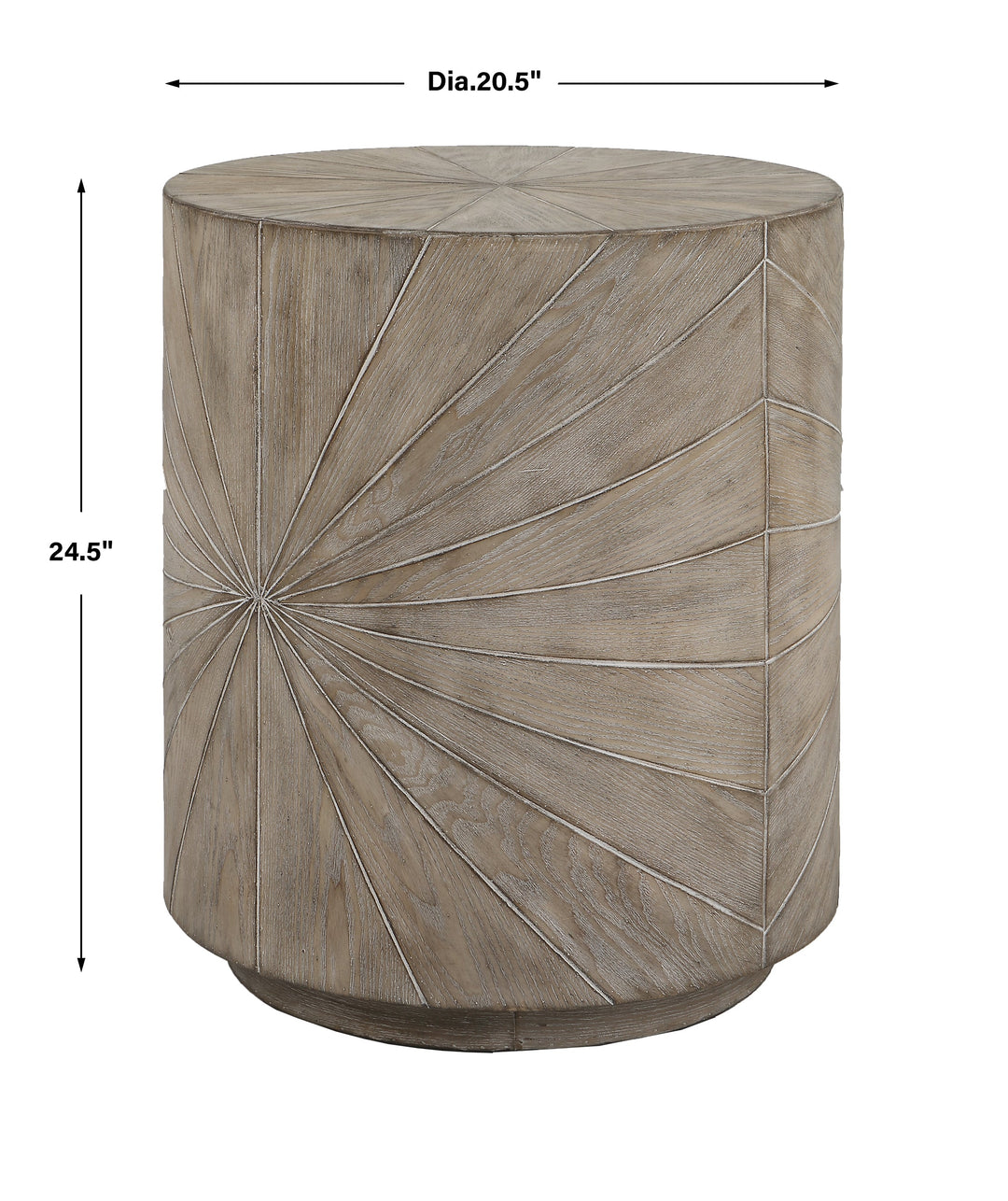 Uttermost Starshine Wooden Side Table