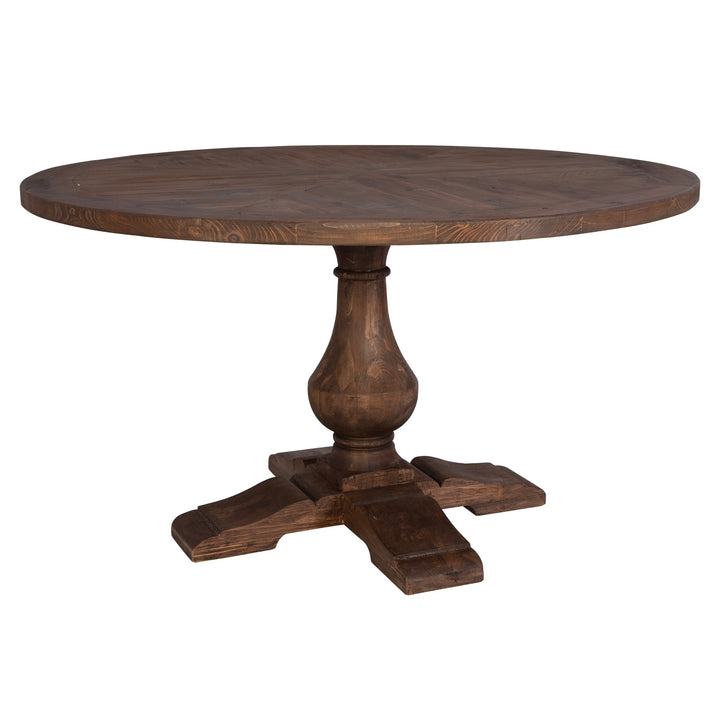 Stratford Wood Round Dining Table