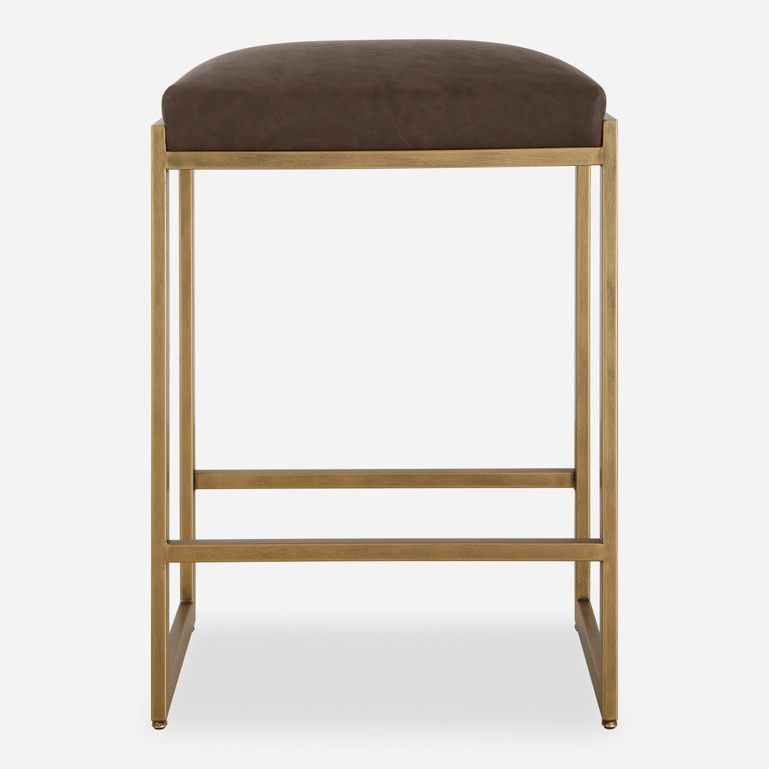 Atticus Gold Counter Stool