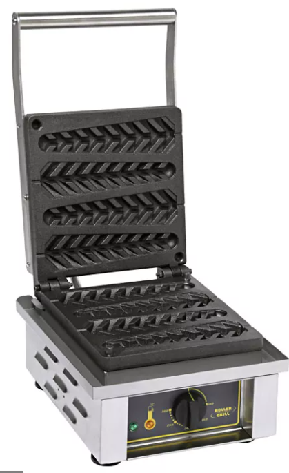 Roller Grill GES 23 - Professional Electric Waffle Iron for Waffle on Sticks