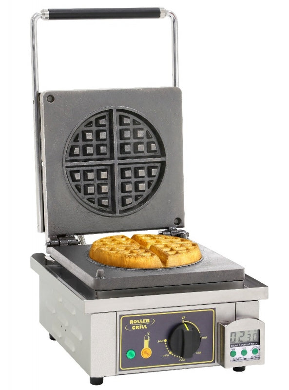 Roller Grill GES 75 Single 4 Piece Round Waffle Iron - GP310