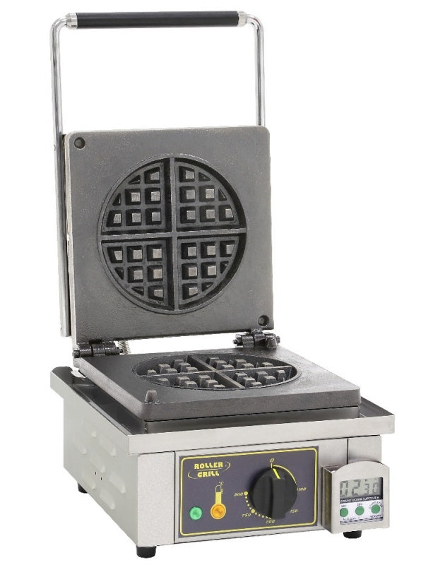 Roller Grill GES 75 Single 4 Piece Round Waffle Iron - GP310