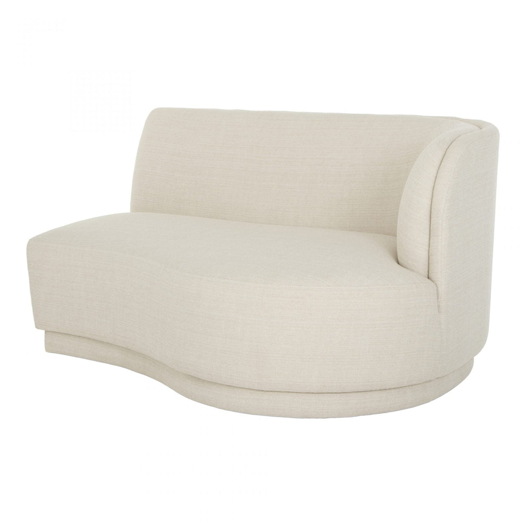 Yoon 2 Seat Sofa Right Sweet Cream