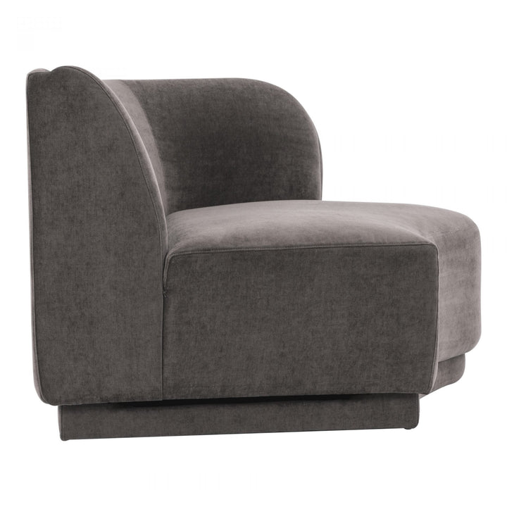 Yoon 2 Seat Sofa Right Anthracite