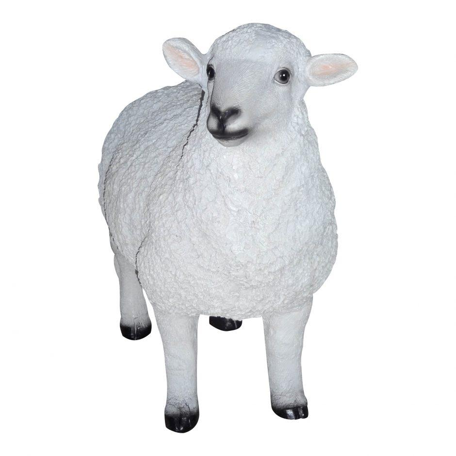 Dolly Sheep Statue White