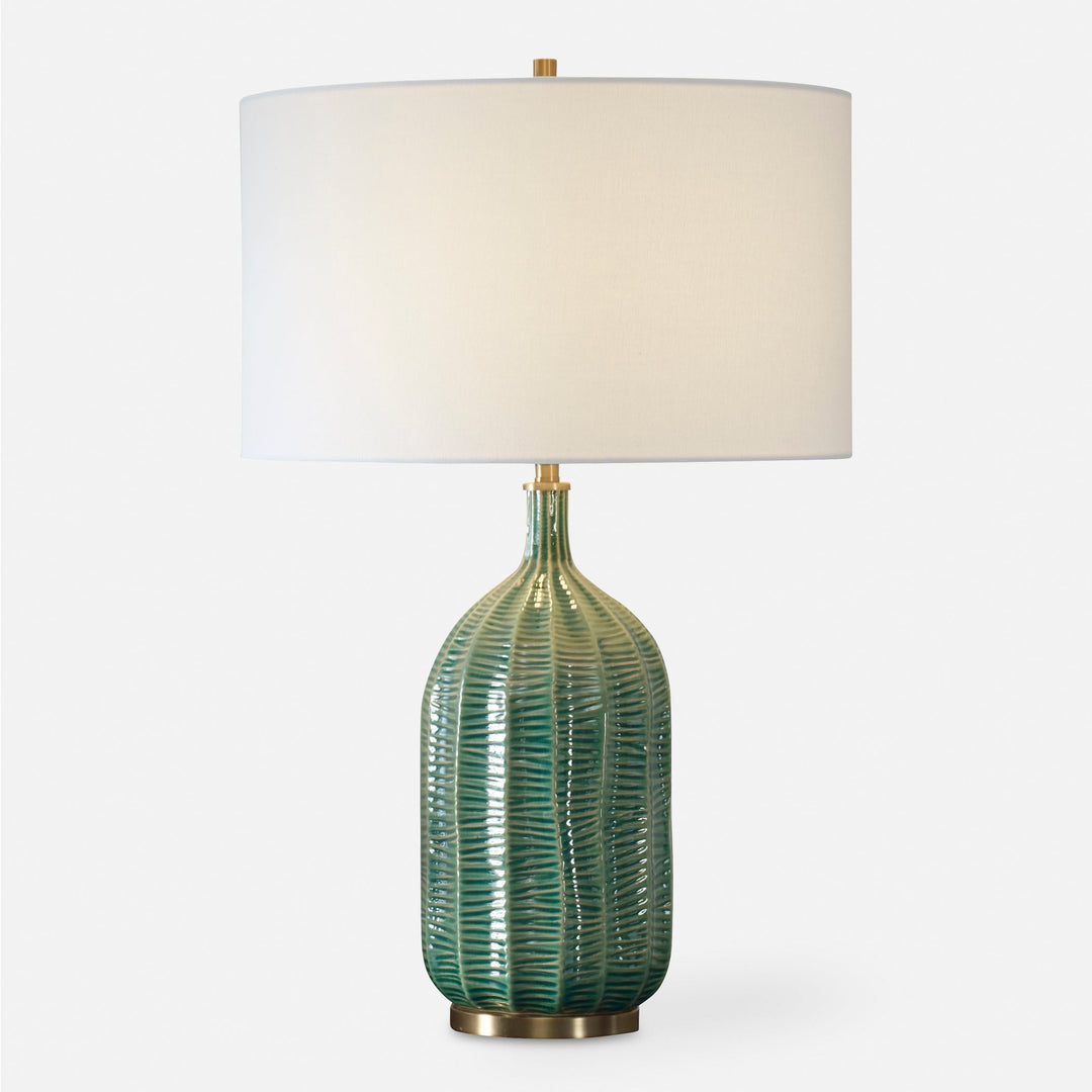 Bixby Green Table Lamp