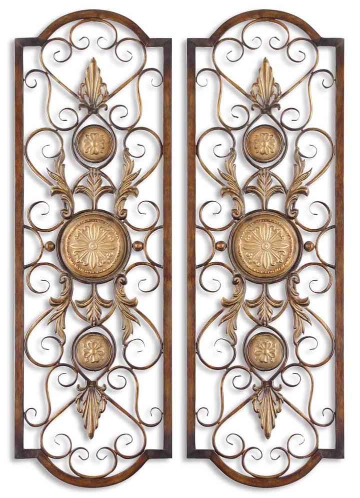 Micayla Metal Wall Panels, S/2