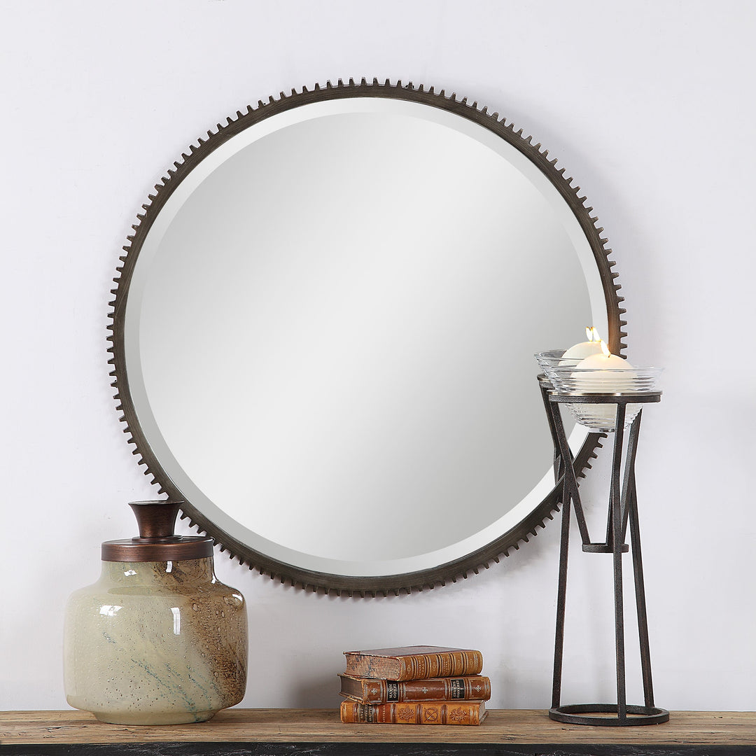 Werner Round Mirror