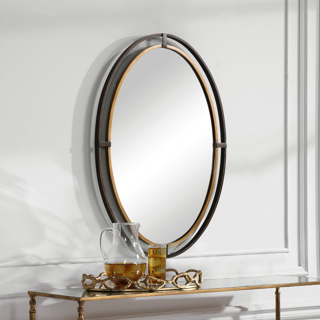 oval mirror