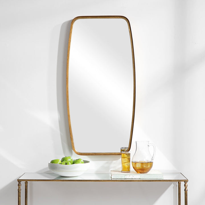 MIRROR , gold , 101 cm.