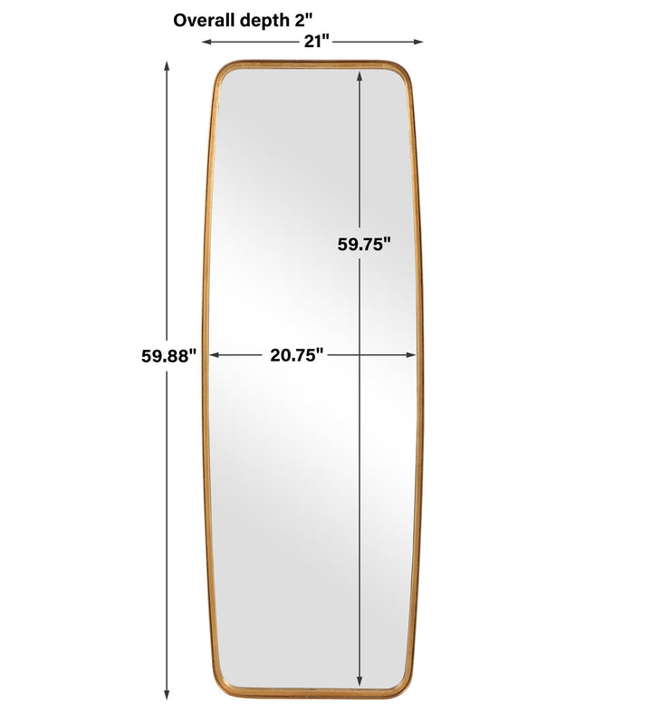 MIRROR gold , 152 cm