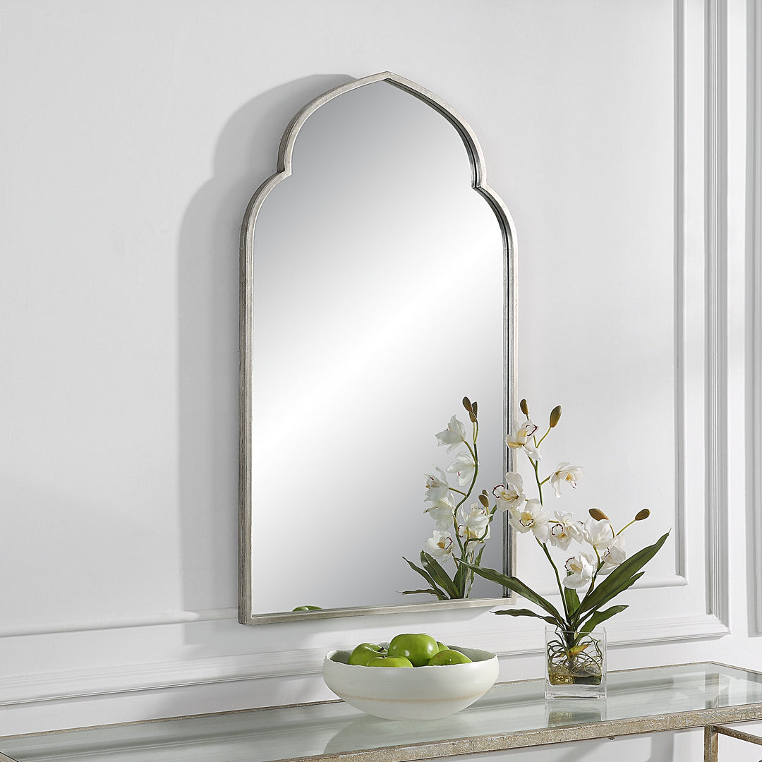 MIRROR , silver , 96 cm