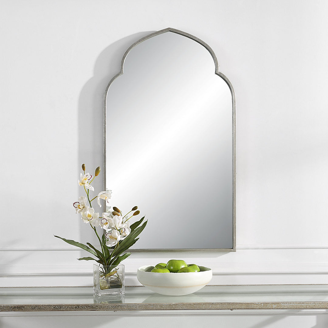 MIRROR , silver , 96 cm