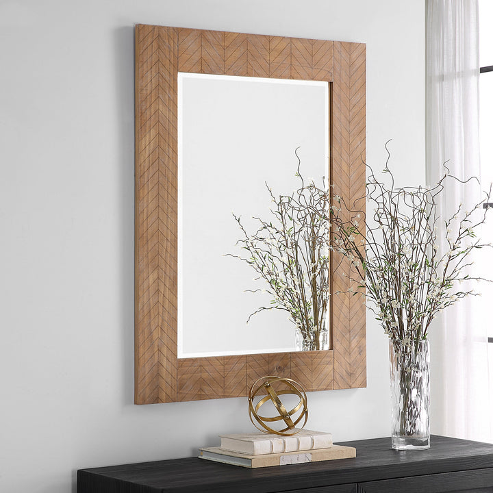 MIRROR , solid wood