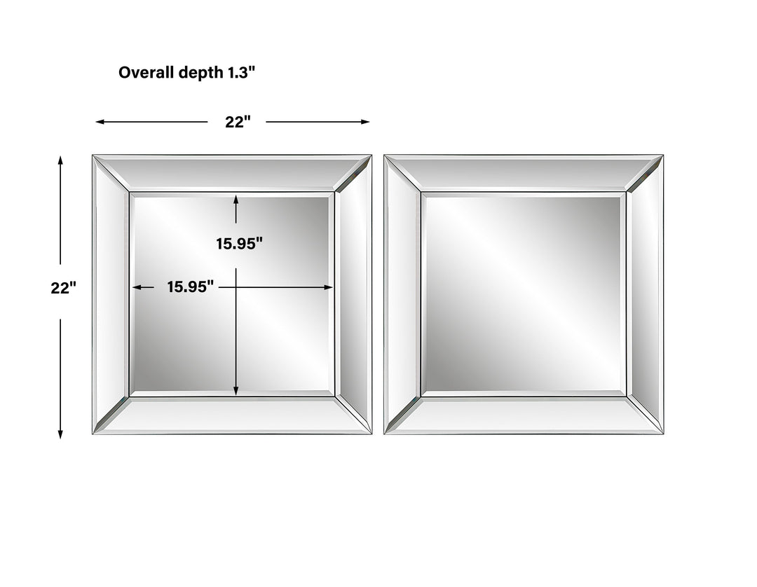 MIRROR - SET OF 2