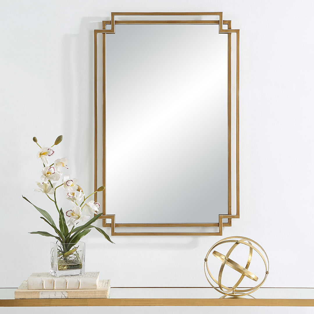 MIRROR,gold.