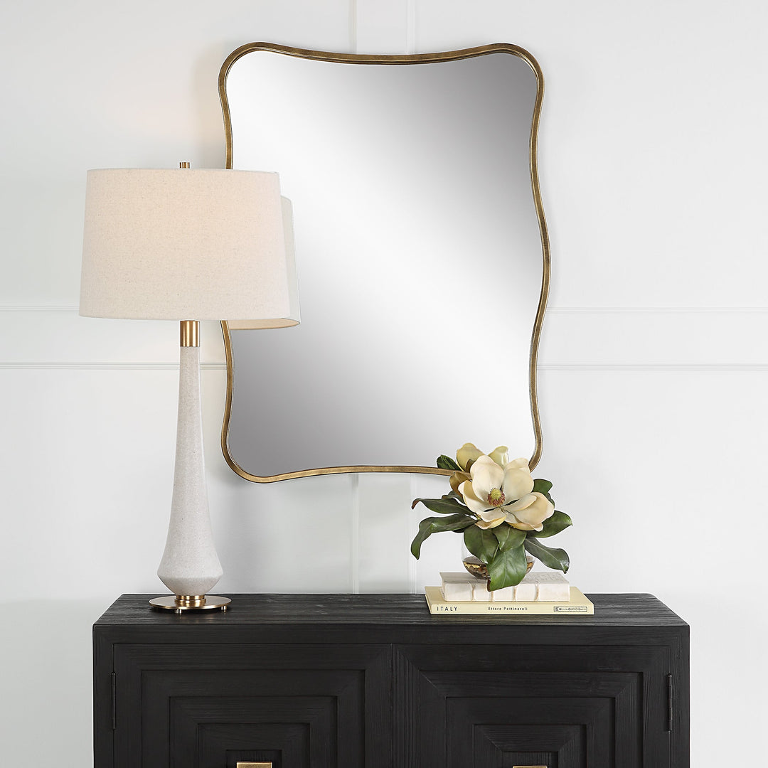 Pavia Curvy Vanity Mirror