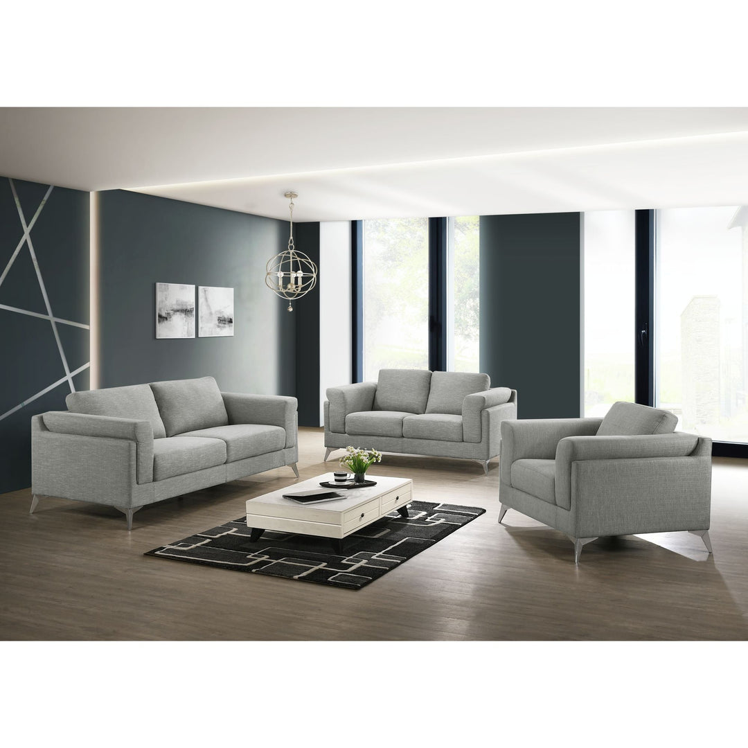 Miami Sofa In Gemini In Steel Grey